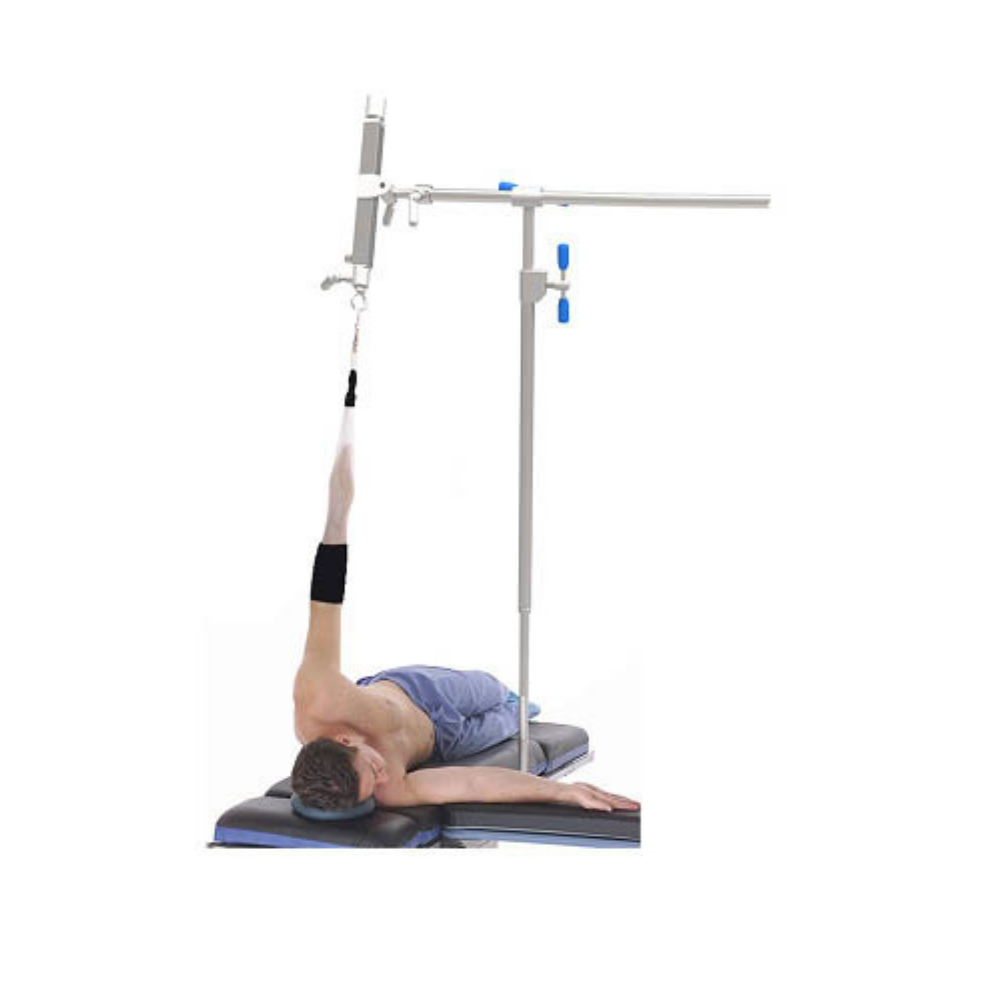 Shoulder lightweight orthopedic traction frame kit for surgery table