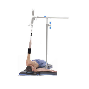 Shoulder lightweight orthopedic traction frame kit for surgery table