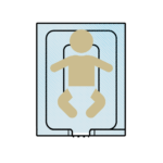 IOB Forced Air Pediatric Underbody Patient Warming Blanket