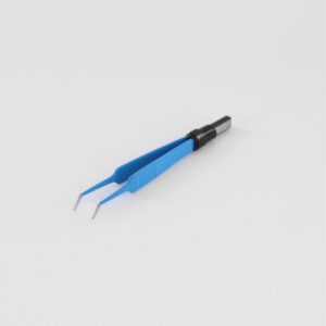 11.5cm Curved BiPolar Electrosurgical .5mm Fine Tip Forceps