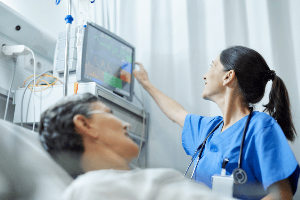 Patient Monitors in hospital setting