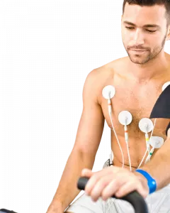 EKG Monitor Test Bike