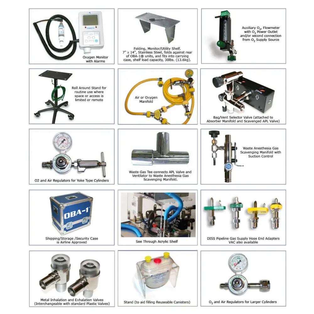 OBA-1 Portable Office Based Anesthesia Machine