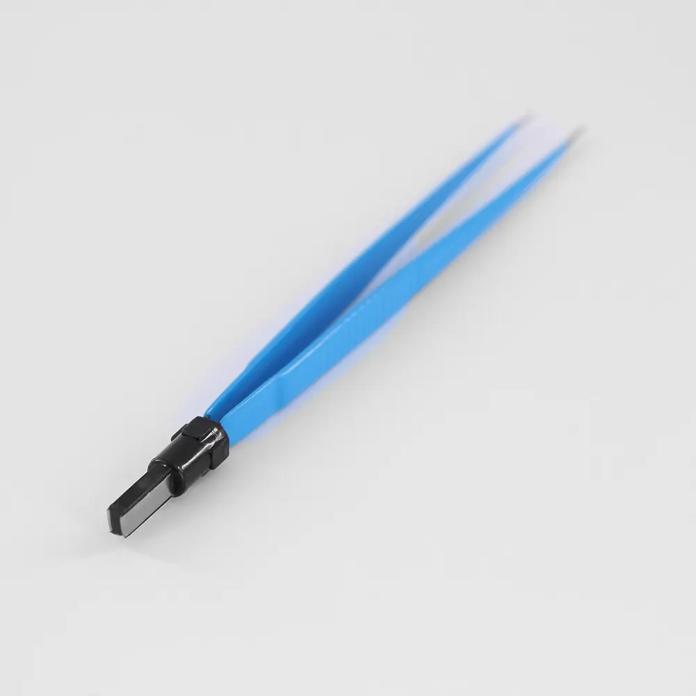 ESU Reusable 20cm Straight Bipolar Forceps - 1mm Tip