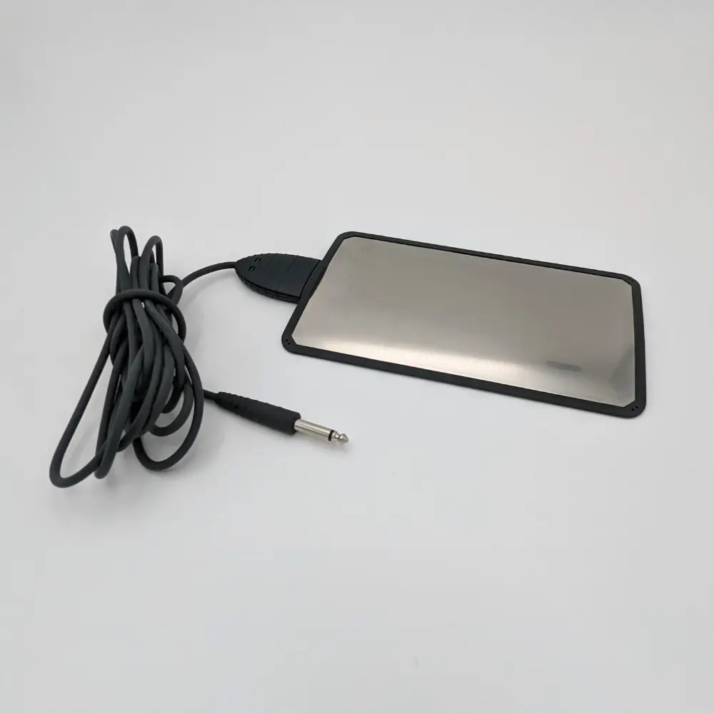 ESU Reusable Steel Flexible Neutral Electrode Plate with Cable