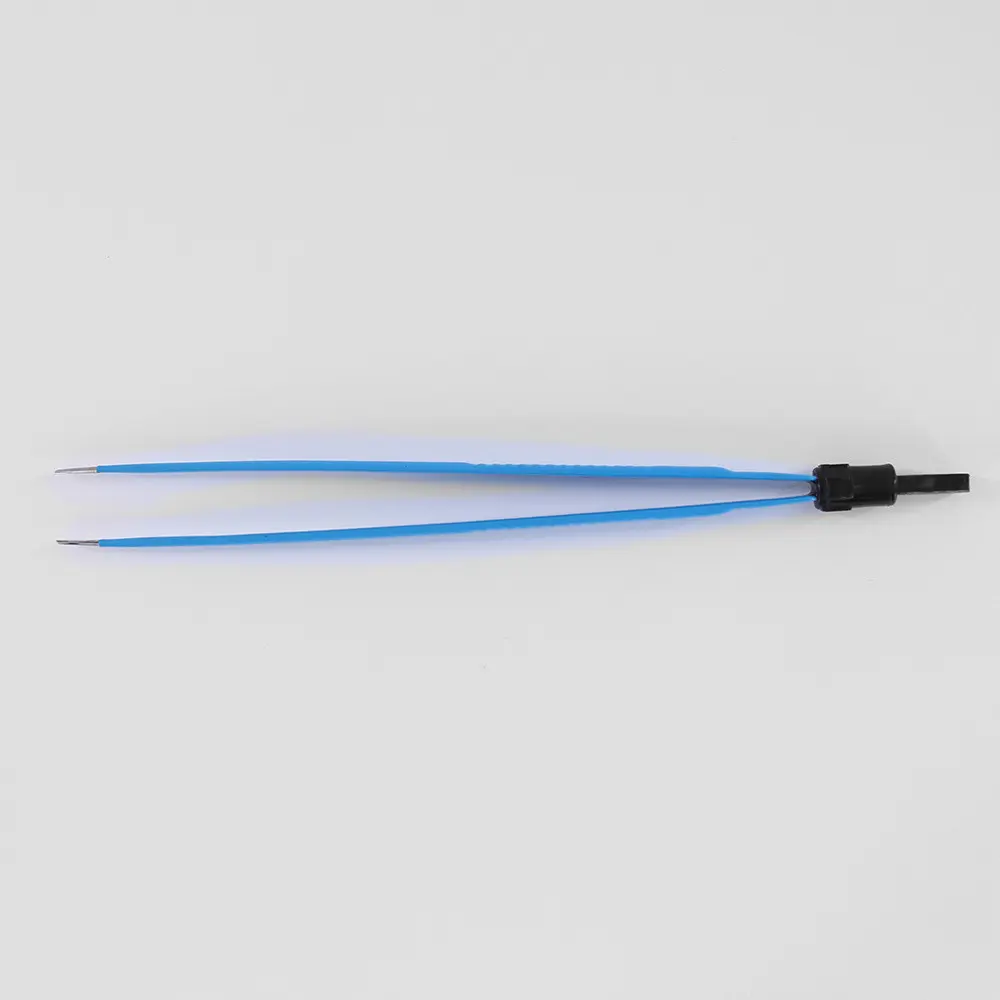 ESU Reusable 20cm Straight Bipolar Forceps - 1mm Tip