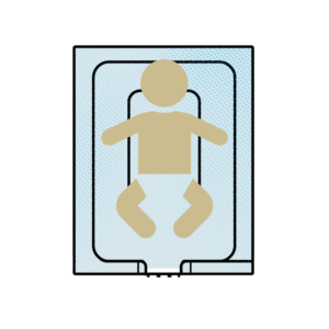 IOB Forced Air Pediatric Underbody Patient Warming Blanket