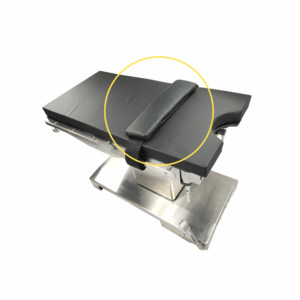 Leather safety body strap restraint for surgical table