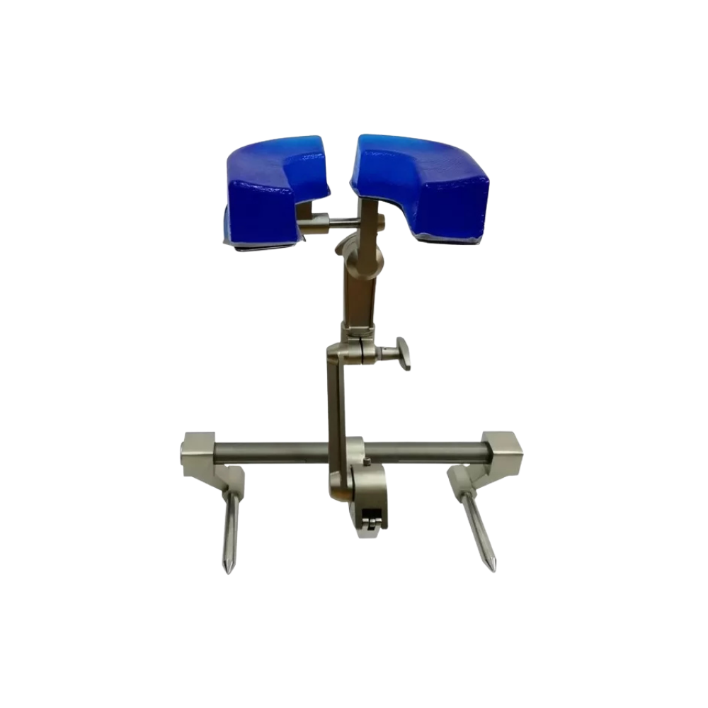 Head Rest - Mayfield Style - Craniocerebral Stabilizer Surgical Table Attachment